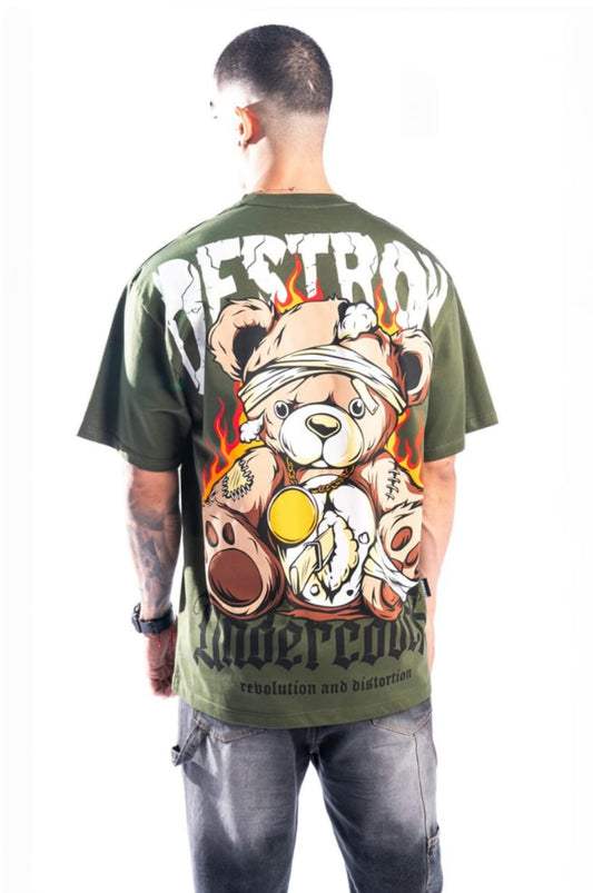 Camiseta con Estampado de oso